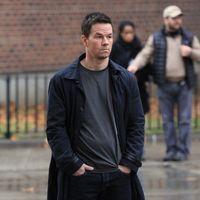 Mark Wahlberg and Catherine Zeta Jones on the film set of 'Broken City' | Picture 126416